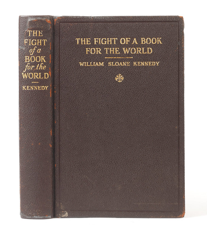 The Fight of a Book for the World: A Companion Volume to Leaves of Grass. West Yarmouth, M.A., 1926.